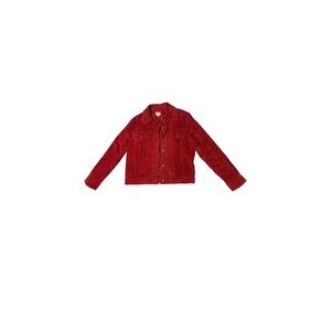 Cleo Red Suede Jacket - Women’s Size Large